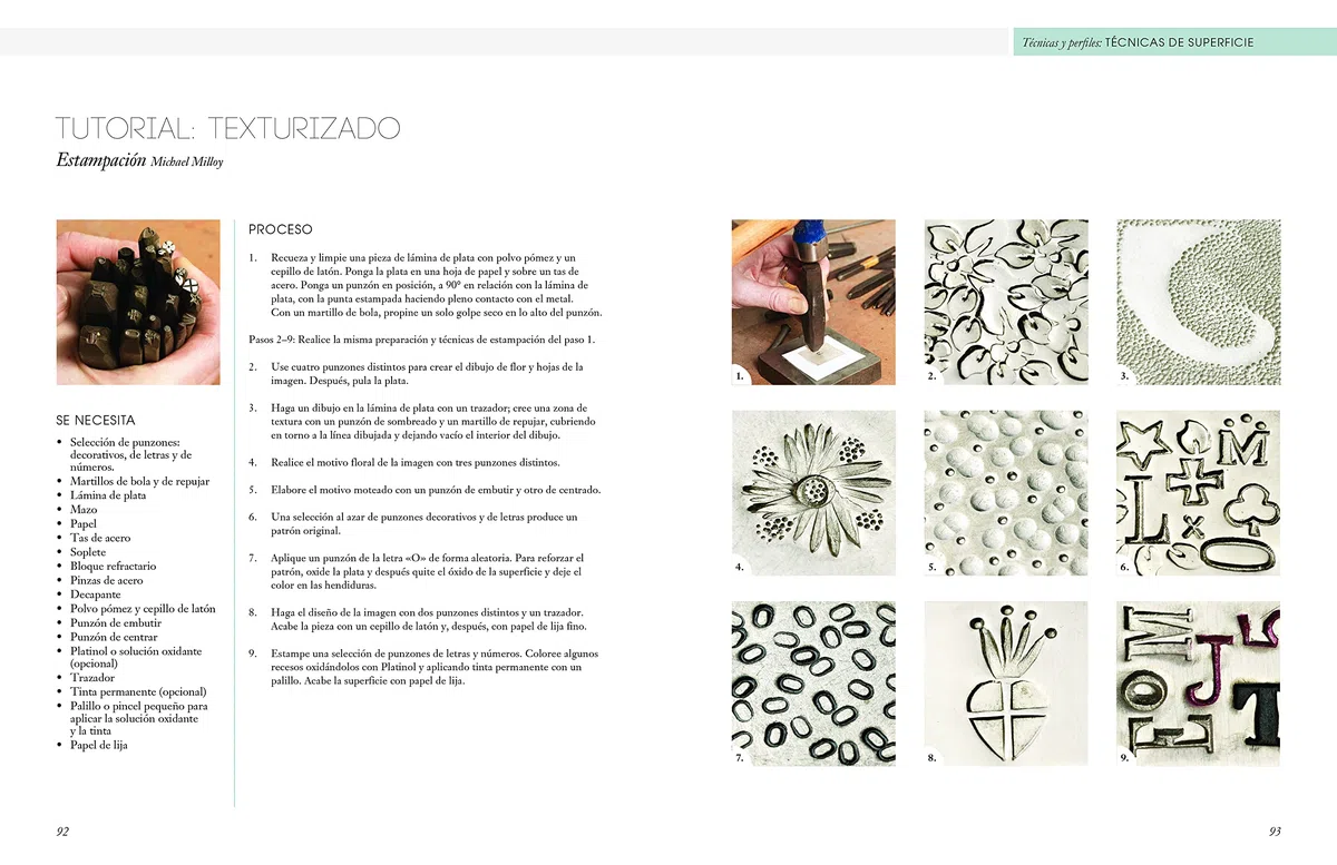 Joyería en plata. Técnicas, tratamientos y aplicaciones del diseño contemporáneo