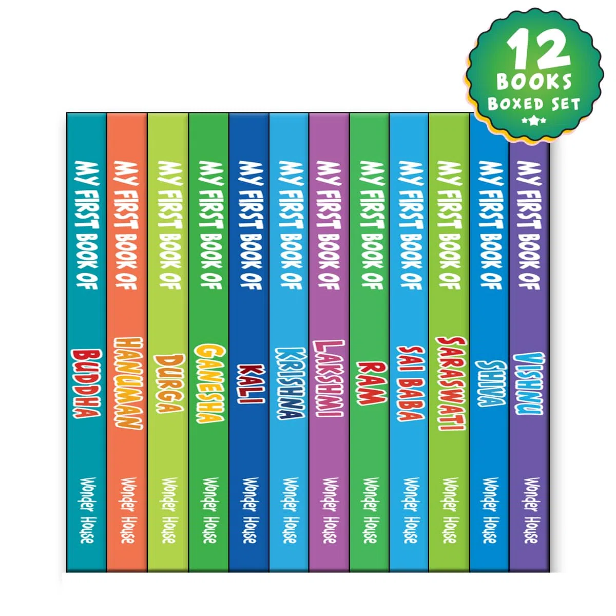My first little stories of Gods and goddesses Boxed set of 12 books (My First Books of Hindu Gods and Goddess)