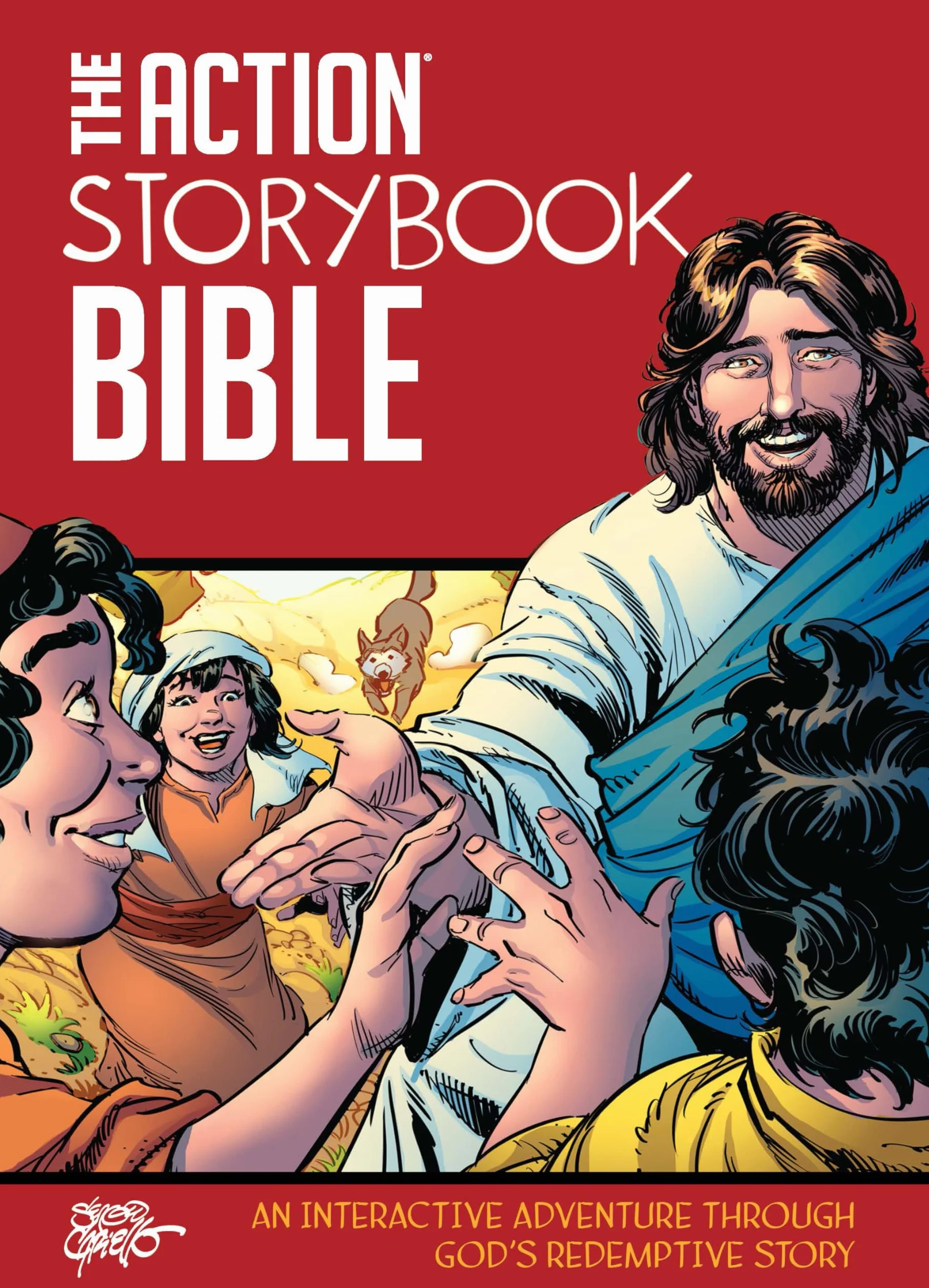 The Action Storybook Bible: An Interactive Adventure through God's Redemptive Story (Action Bible)