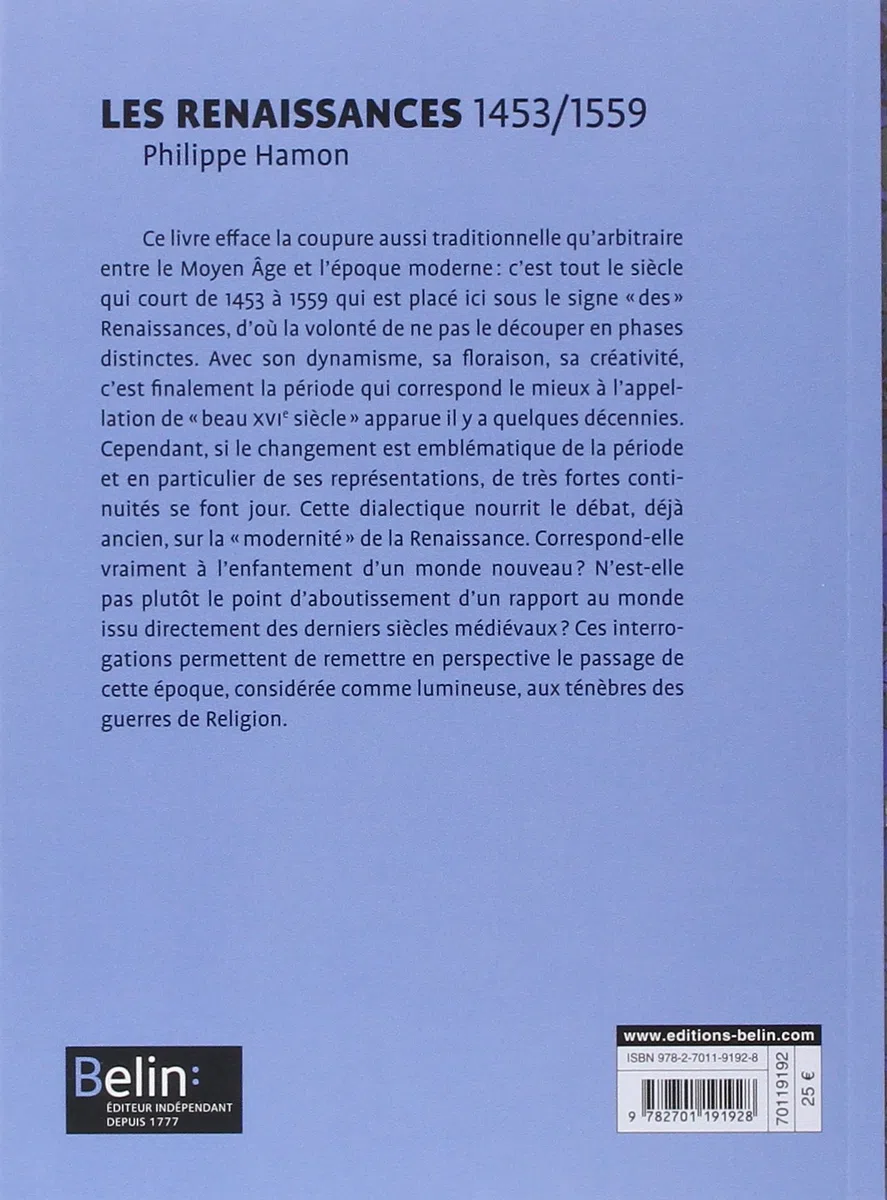 Les Renaissances 1453-1559: Version compacte