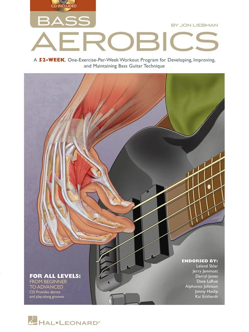 Bass aerobics - guitare basse - bass builders - recueil + enregistrement(s) en ligne