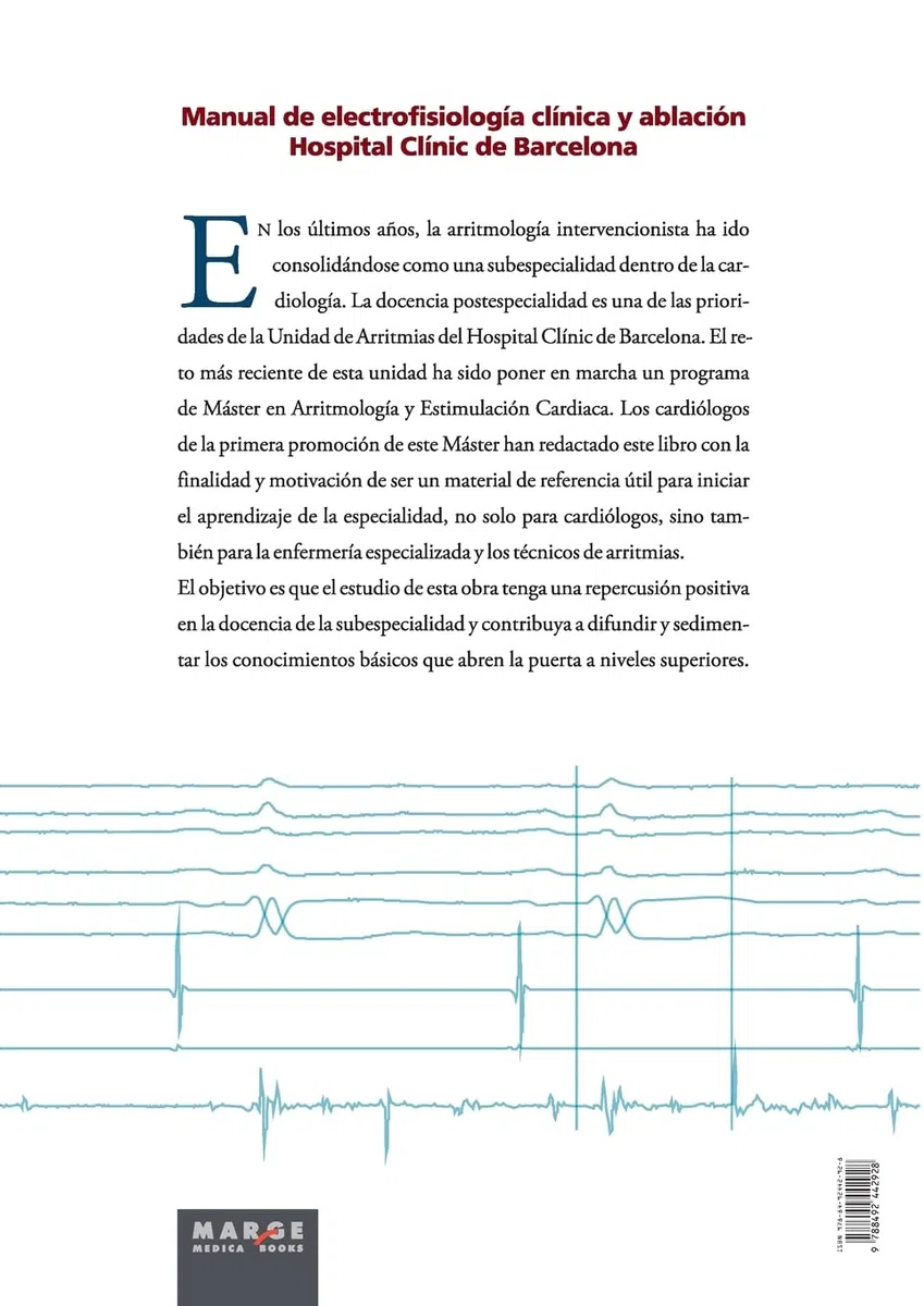 Manual de electrofisiología clínica y ablación (Medicina y Ciencias de la Salud)