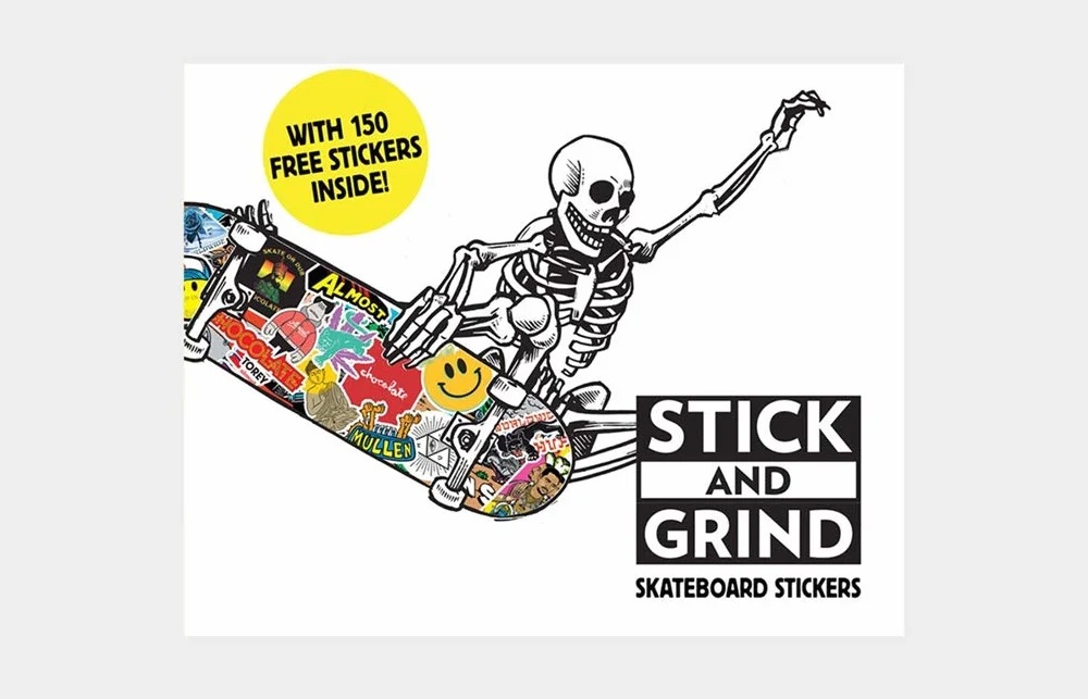 Stick and Skate: skateboard Stickers