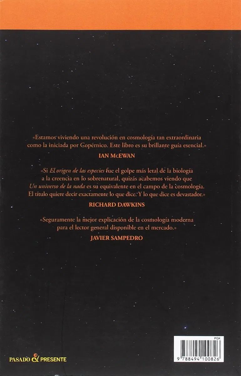 Un Universo de la Nada, El Origen Sin creator, Colección Ensayo (Pasado Presente)