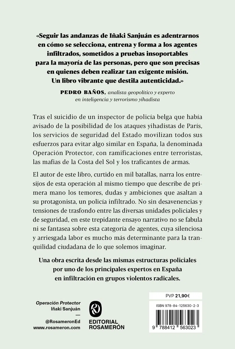 Operación Protector: La infiltración policial al descubierto (SIN COLECCION)