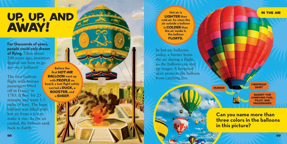National Geographic Little Kids First Big Book of Things That Go: All about Planes, Trains, Cars, and Vehicles That Take You from Here to There!