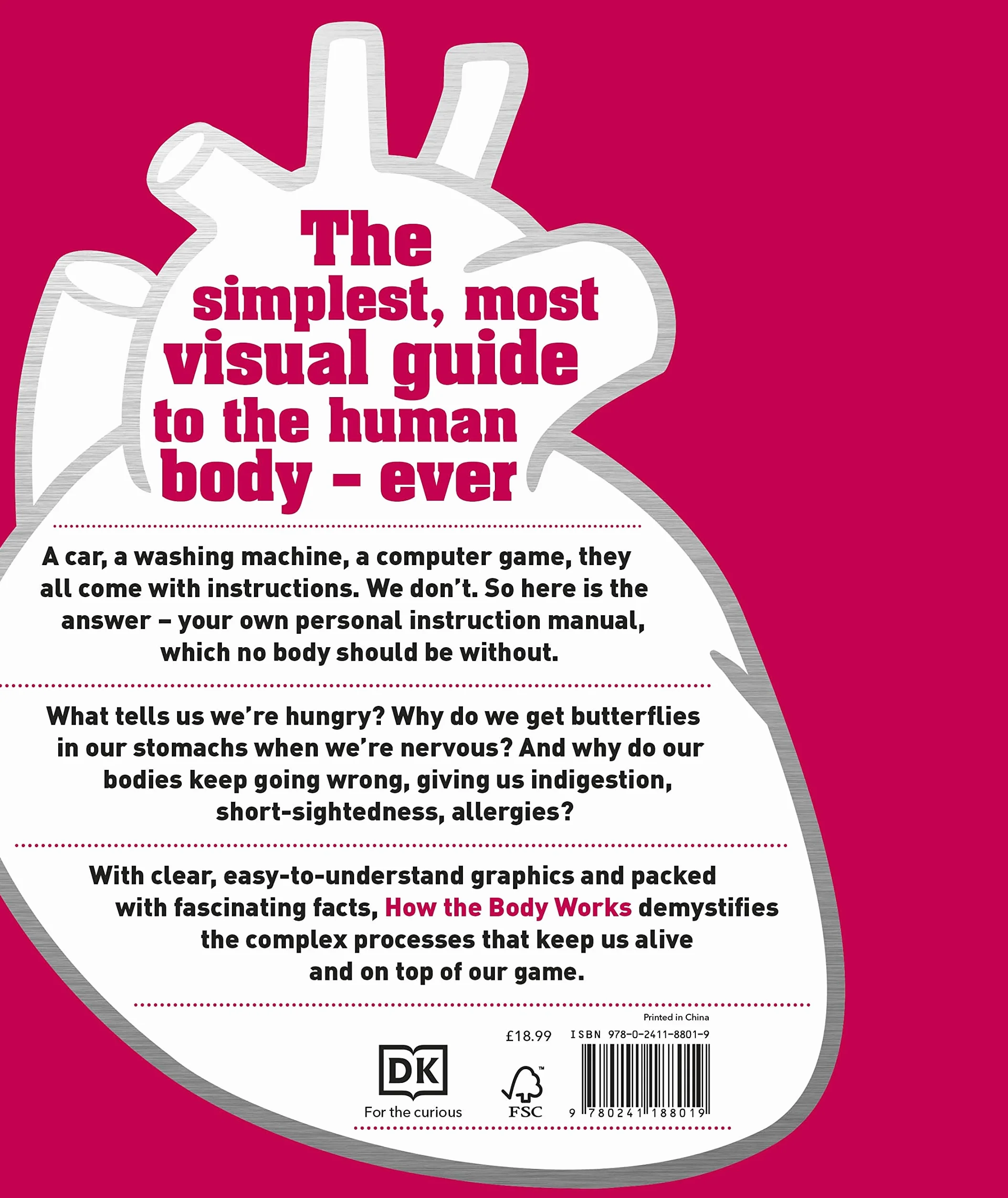 How The Body Works: The Facts Simply Explained (DK How Stuff Works)