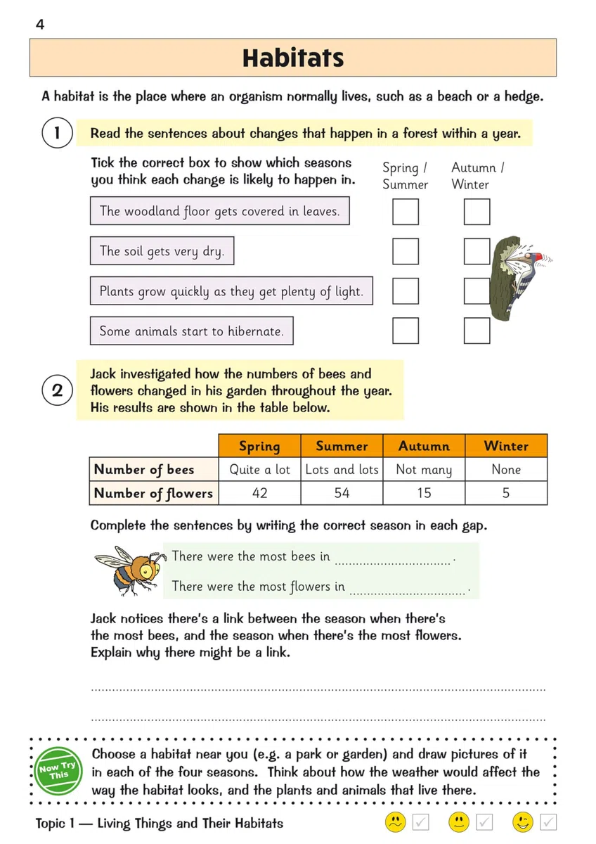 KS2 Science Year 4 Targeted Question Book (includes answers) (CGP Year 4 Science)