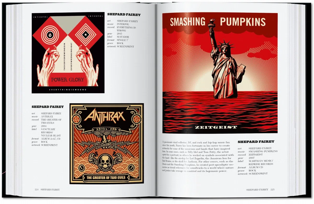 Art Record Covers. 40th Ed. (45th Edition)