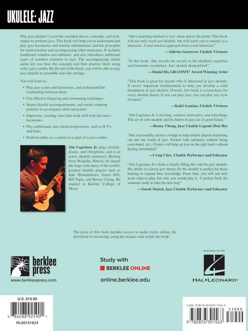 COMPING SOLOING & CHORD MELODIES (JAZZ UKULELE)