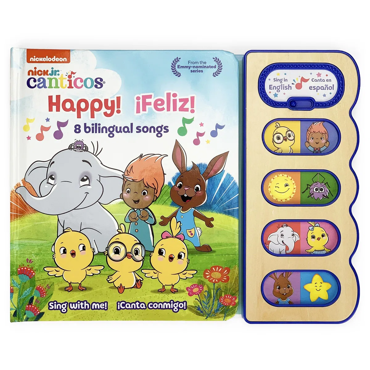 Happy! ¡feliz!: 8 Bilingual Songs (Nick Jr. Canticos)