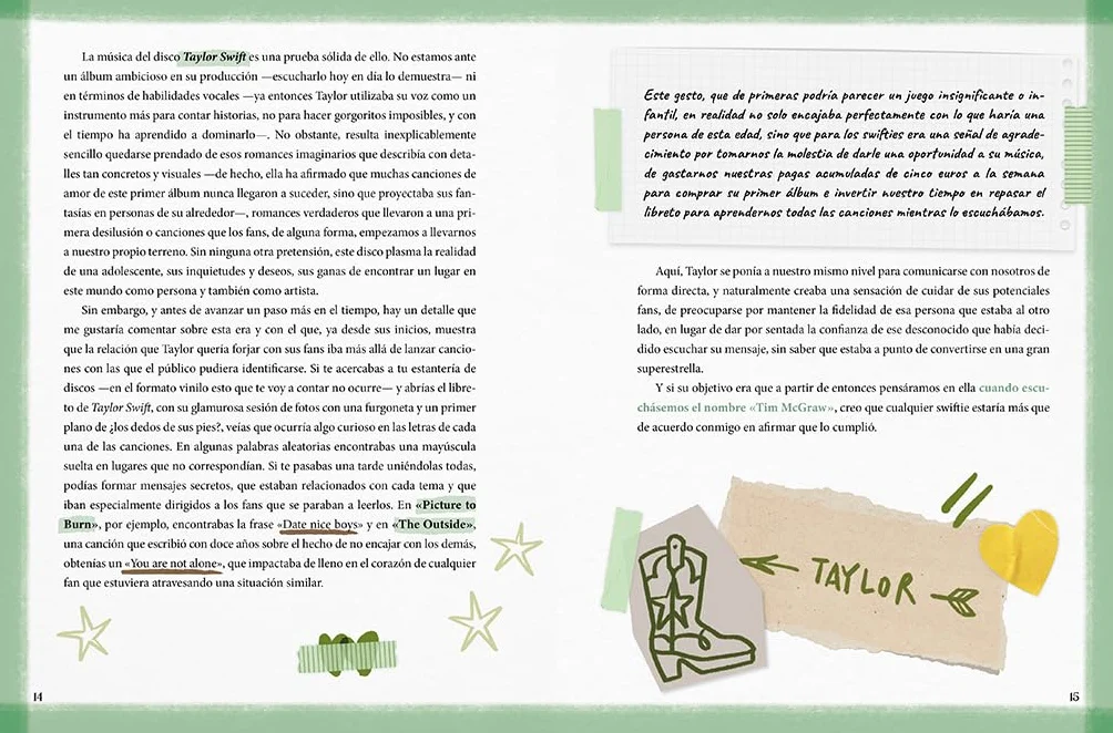 Taylor Swift: Un diario swiftie (No ficción ilustrados)