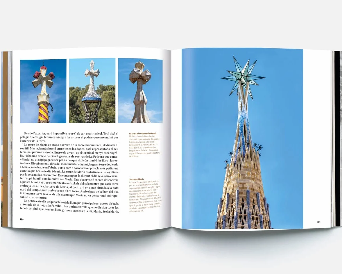 La Sagrada Família, Catedral de la llum (TRIANGLE BOOKS) Edició en català. Un llibre de Chiara Curti amb fotografies de Pere Vivas (SIN COLECCION)