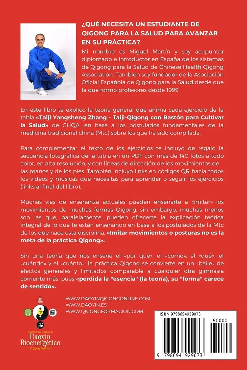 Taiji Yangsheng Zhang - Taiji-Qigong con Bastón para Cultivar la Salud (Qigong para la Salud)