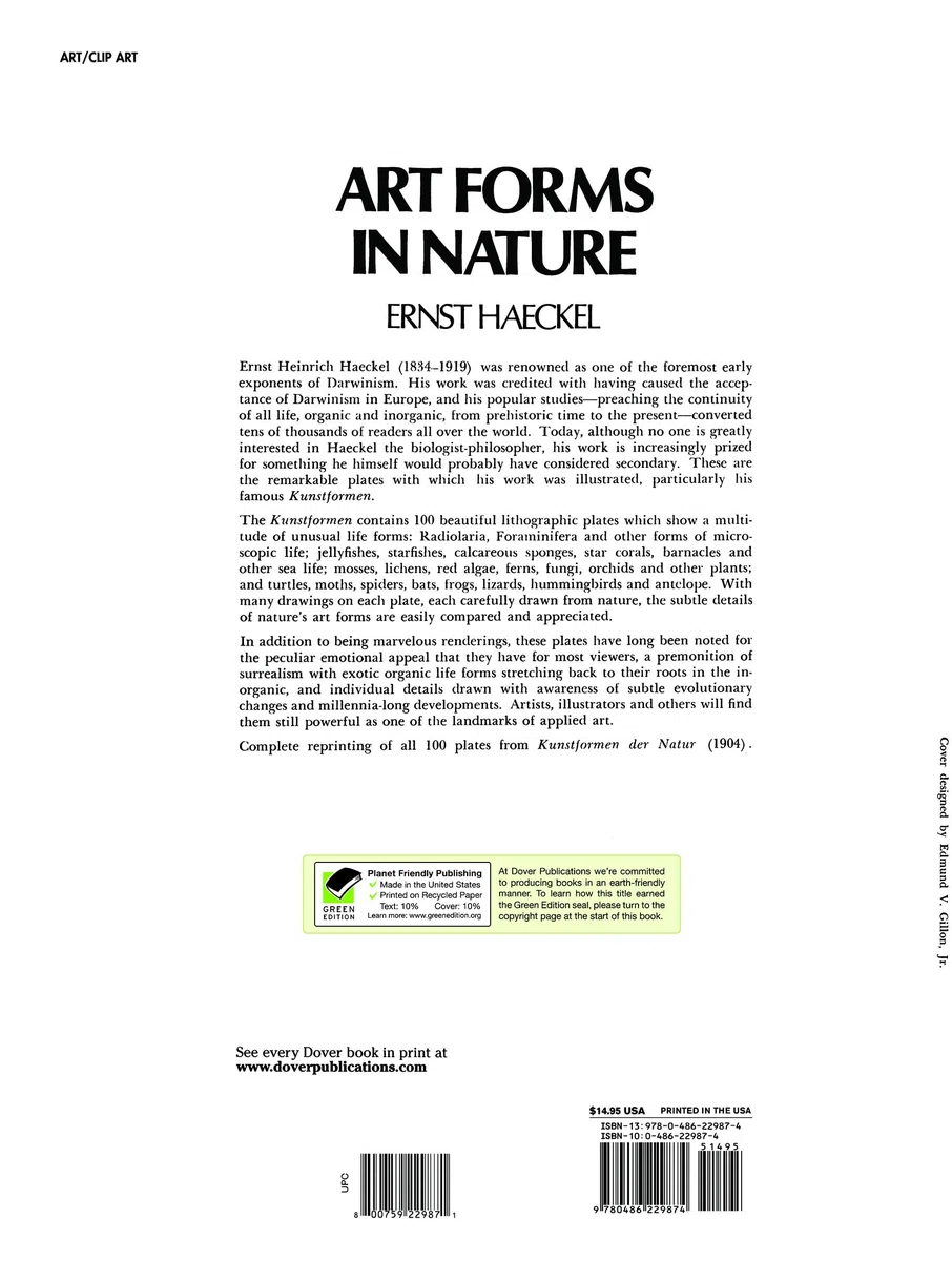 Art Forms in Nature (Dover Pictorial Archive)