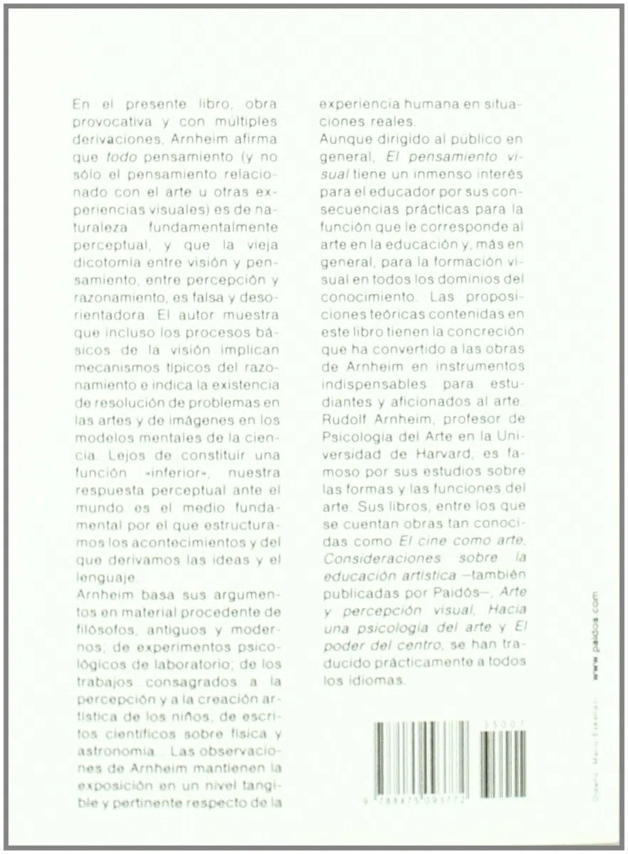 El pensamiento visual: 7 (Estética)