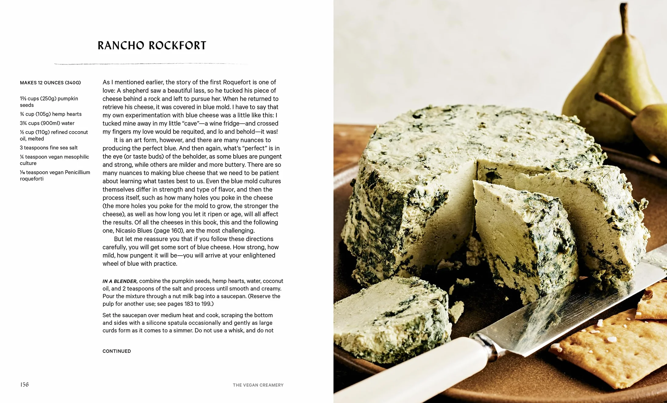 The Vegan Creamery: Plant-Based Cheese, Milk, Ice Cream, and More ((A Cookbook))