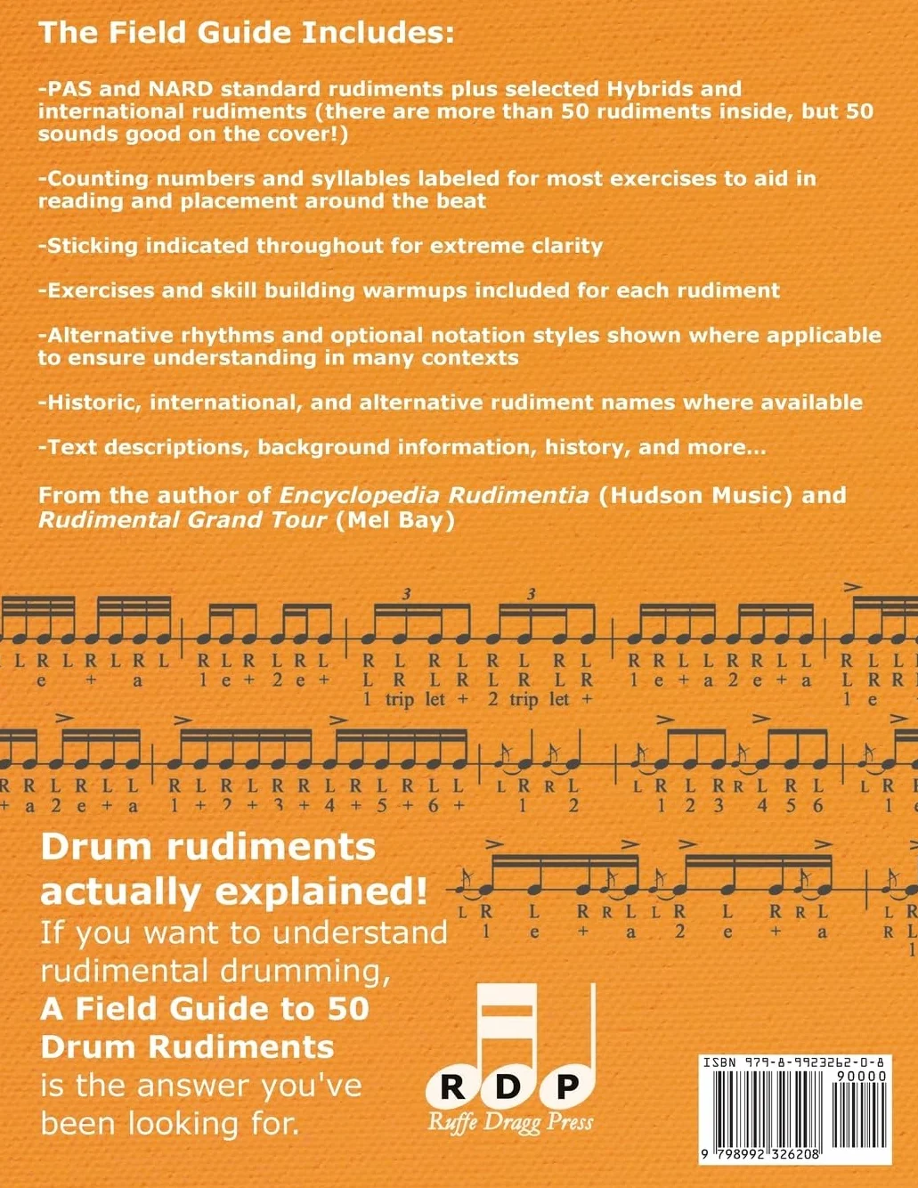 A Field Guide to 50 Drum Rudiments