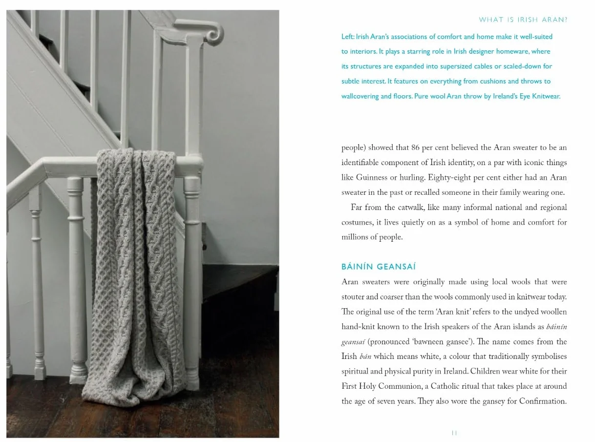 Irish Aran: History, Tradition, Fashion (O'Brien Irish Heritage)