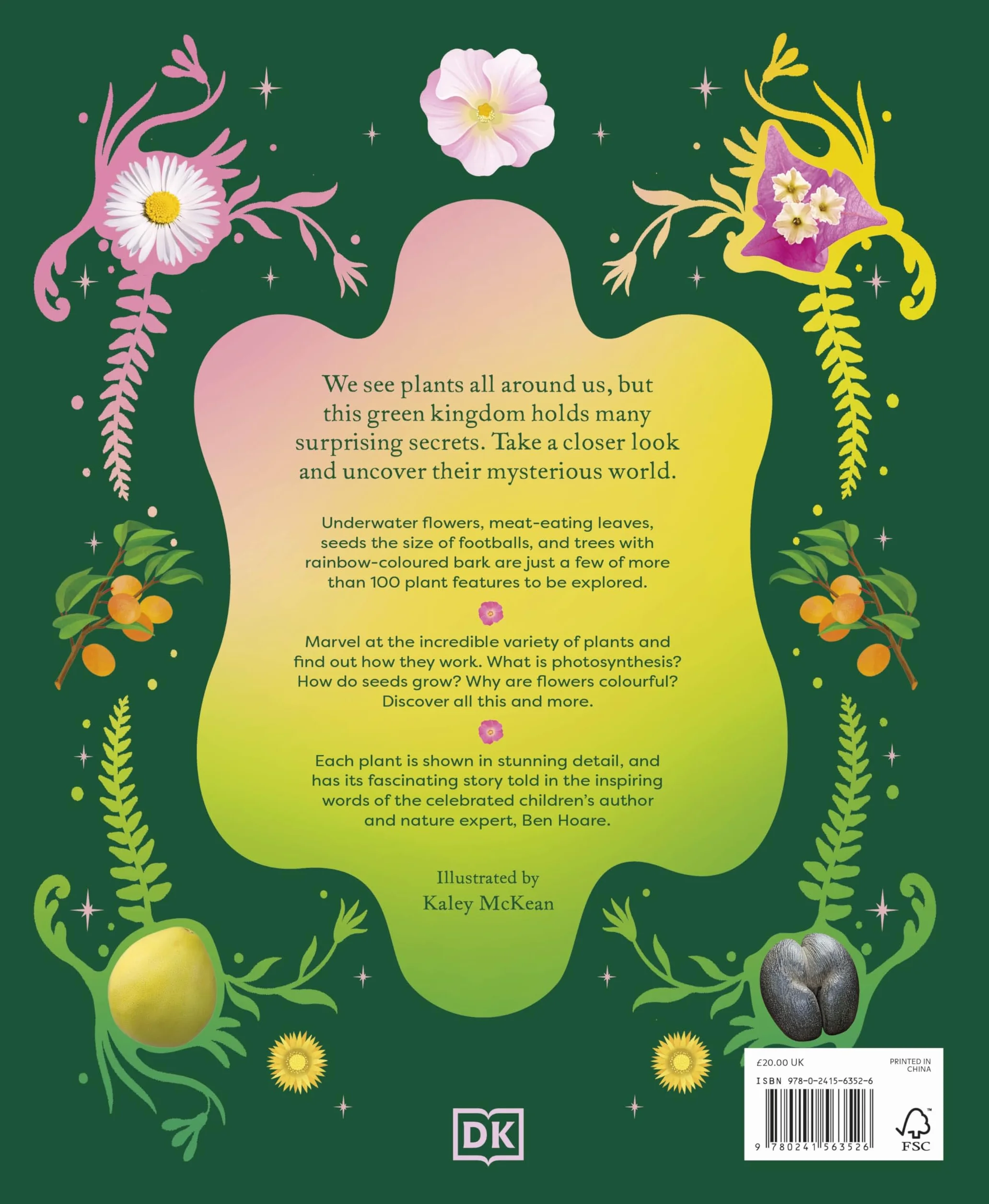 The Secret World of Plants: Tales of More Than 100 Remarkable Flowers, Trees, and Seeds (DK Treasures)
