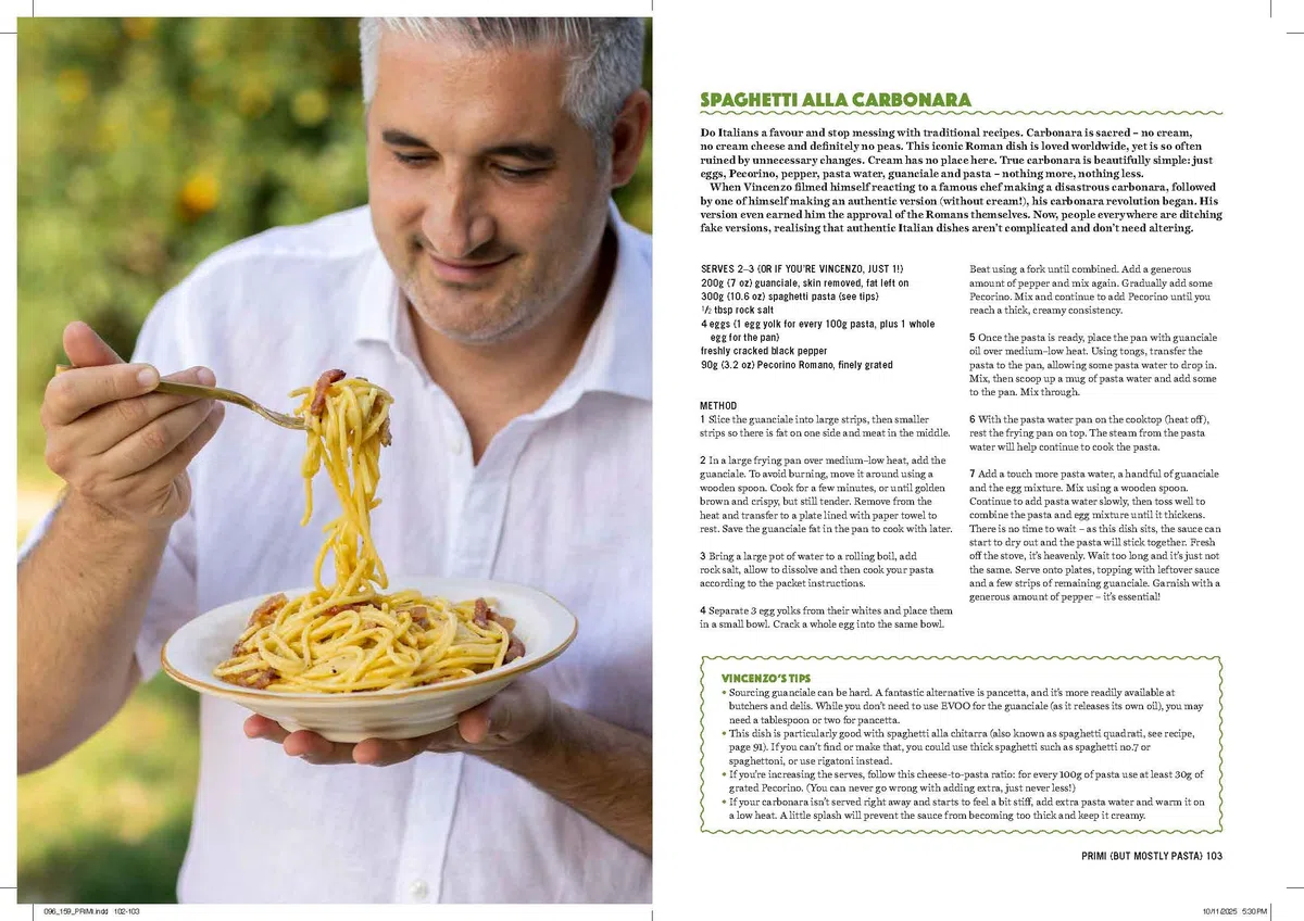 Authentic Italian: Classic 'Nonna-Approved' Recipes from the Vincenzo's Plate Family Kitchen. A Cookbook of Traditional Italian Recipes.