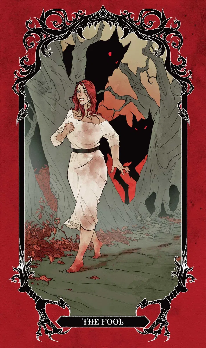 Horror Tarot Deck and Guidebook