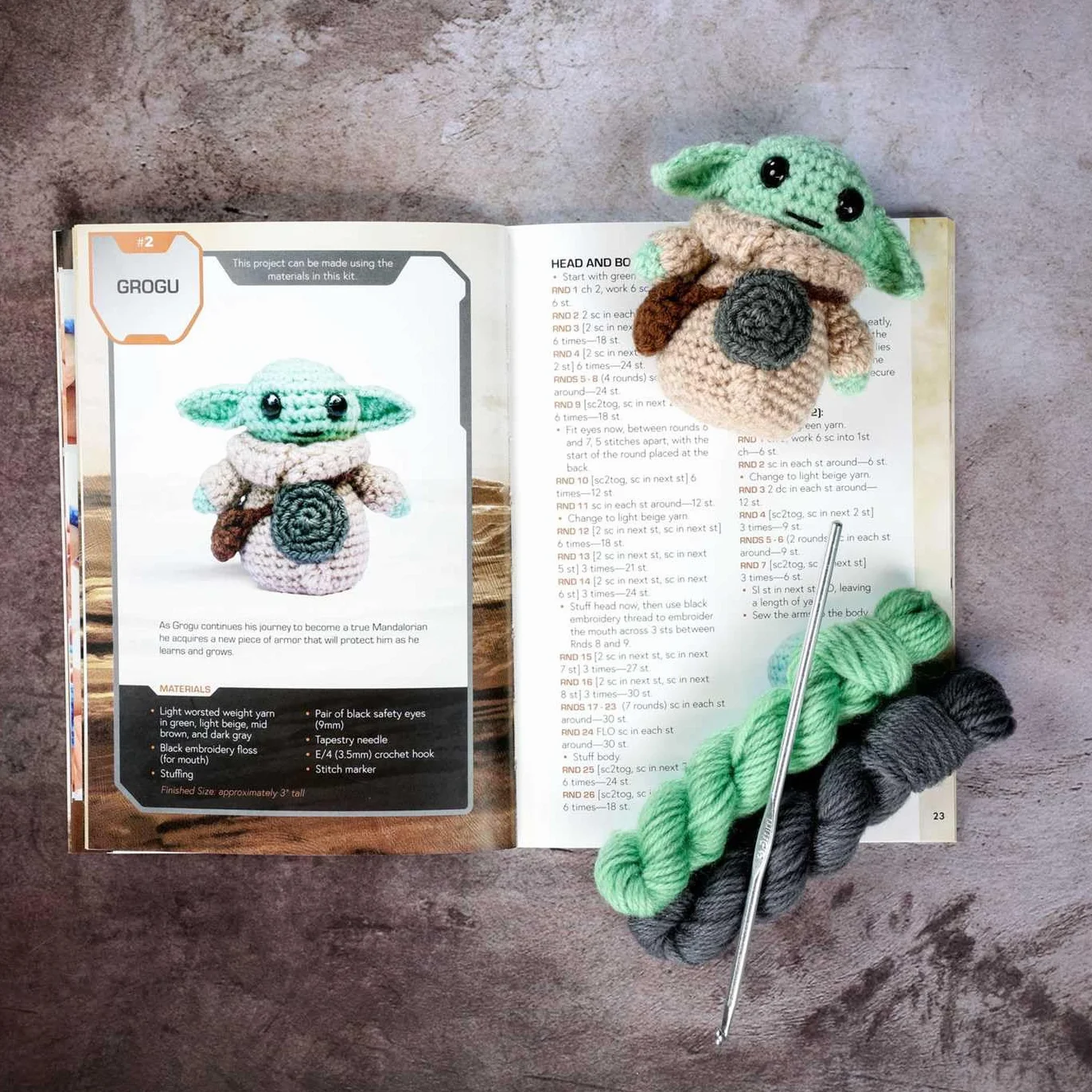 Star Wars The Mandalorian Crochet (Crochet Kits)