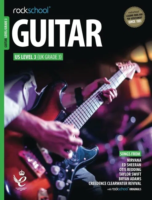 Rockschool Electric Guitar Grade 3 (2018+): Us Edition