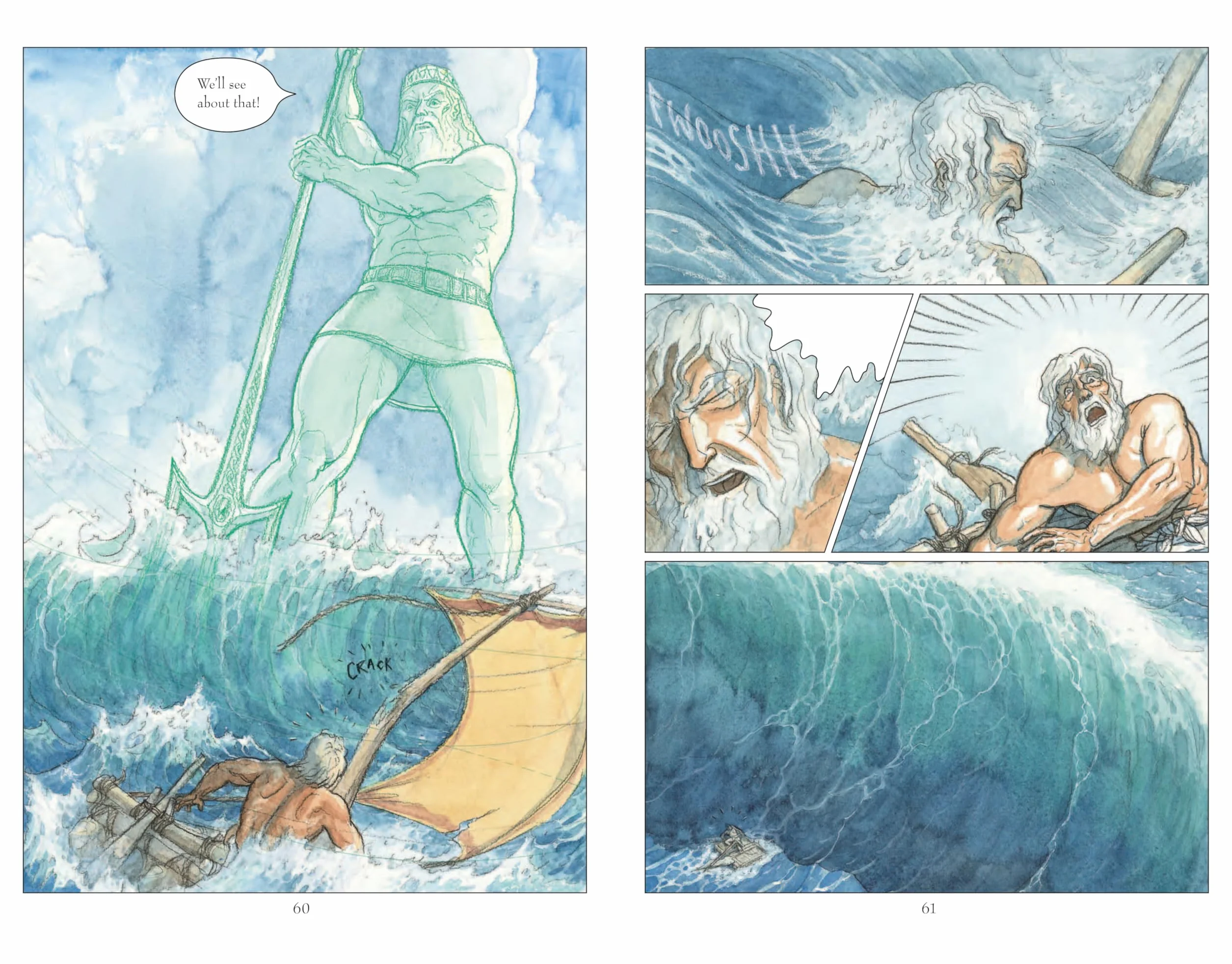 The Odyssey: Homer's exciting ancient Greek myth told in pacy full-colour graphic novel form for YA readers