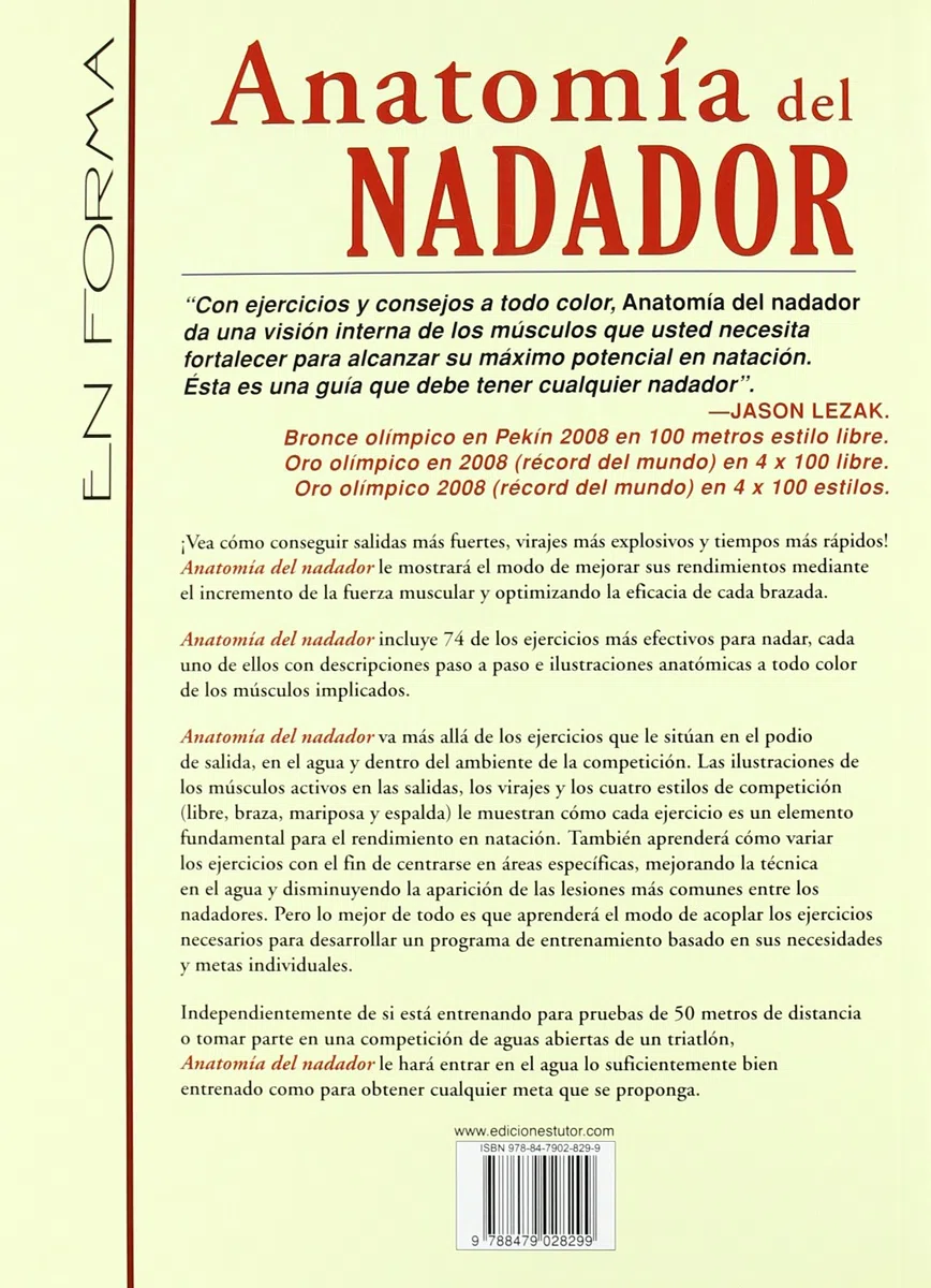Anatomía Del Nadador