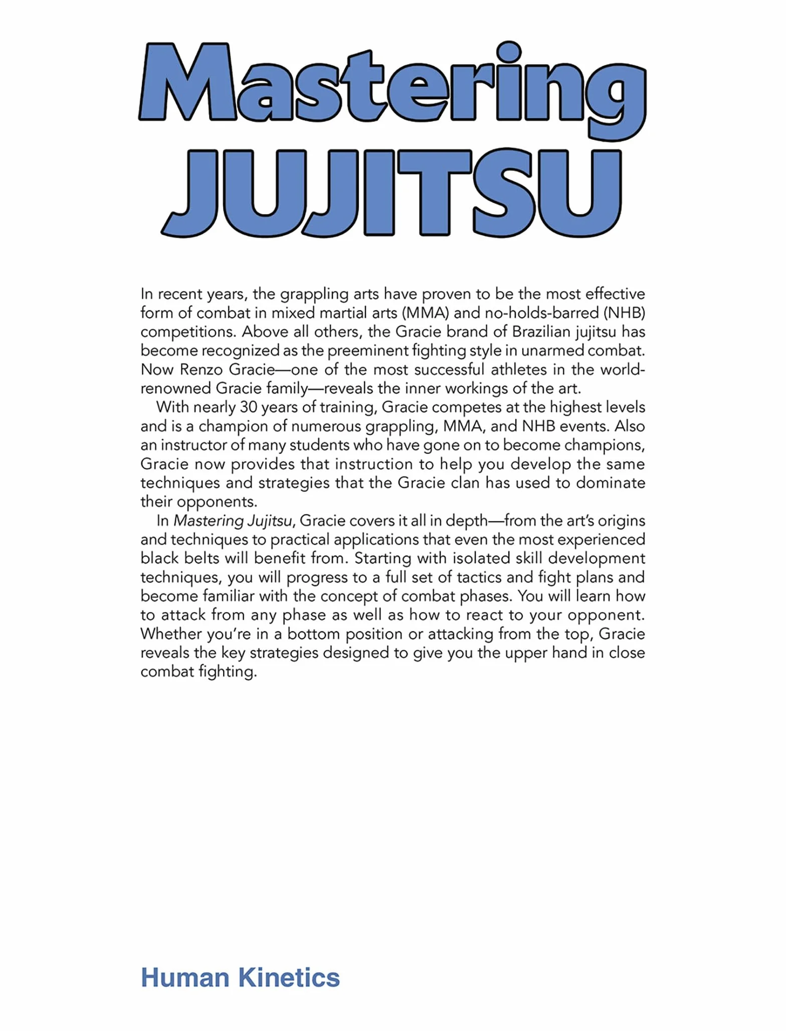 Mastering Jujitsu (Mastering Martial Arts)