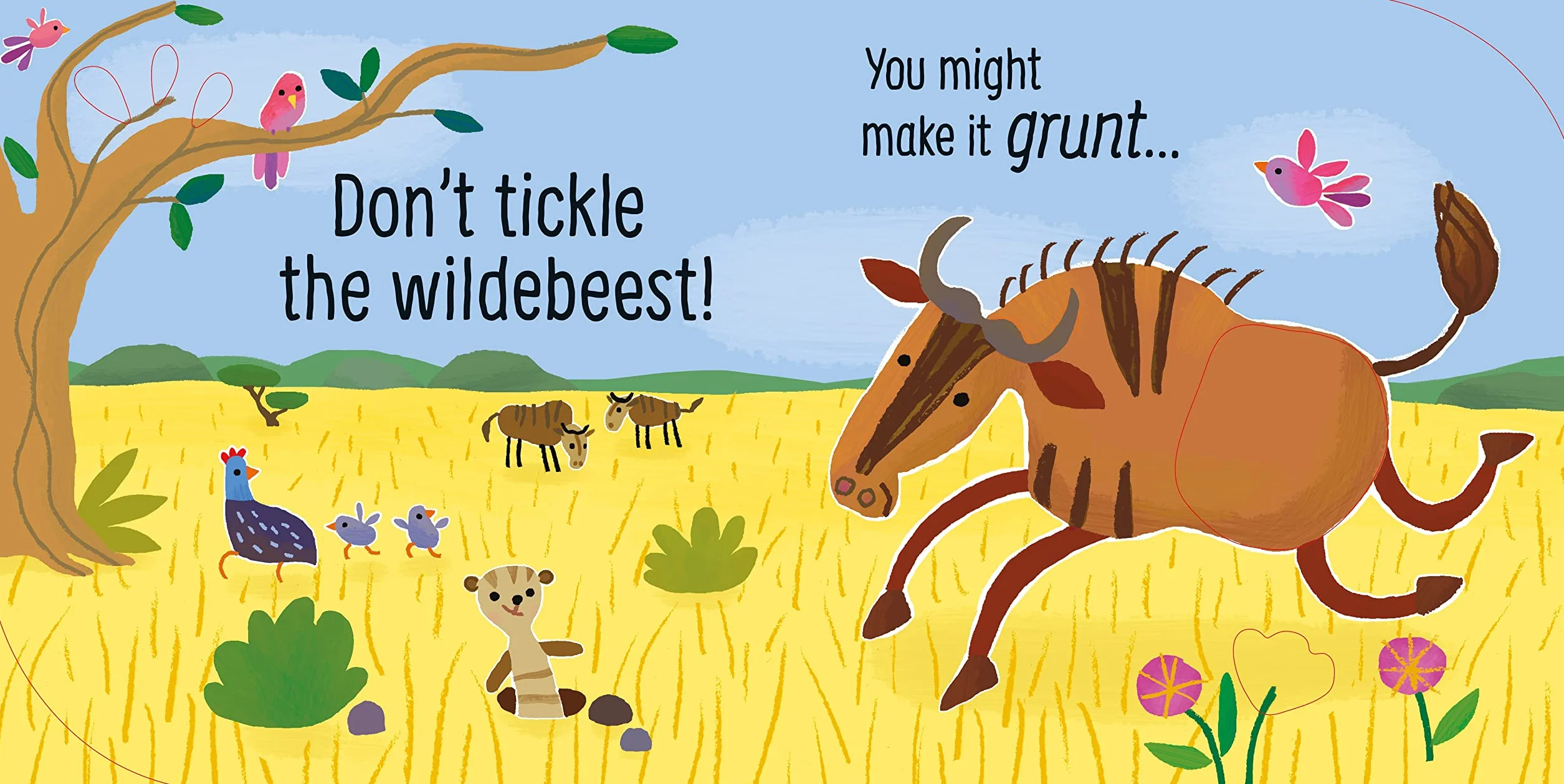 Don't Tickle the Elephant! (Touchy-feely sound books) (DON'T TICKLE Touchy Feely Sound Books)