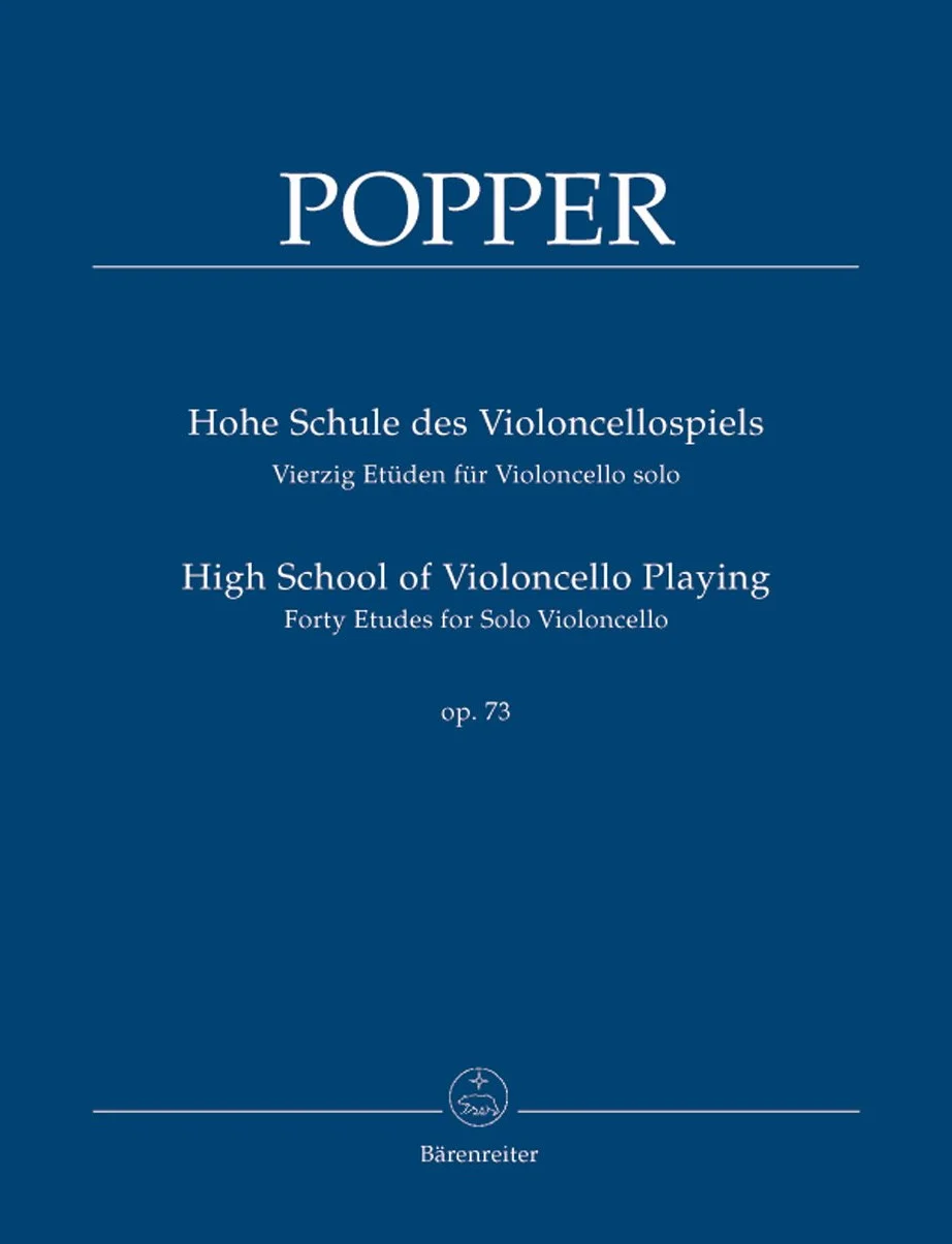 High School of Violoncello Playing 40 Studies Op.73