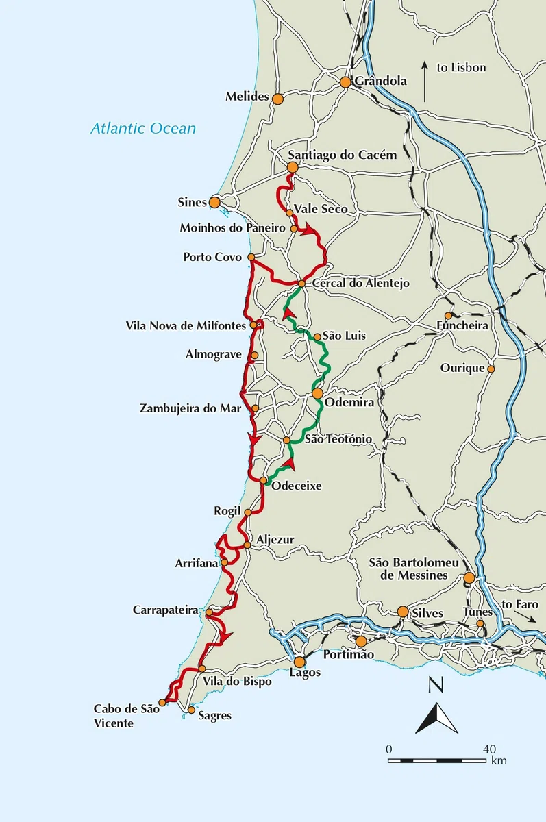 Portugal's Rota Vicentina: The Historical Way and Fishermen's Trail (Cicerone Trekking Guides)