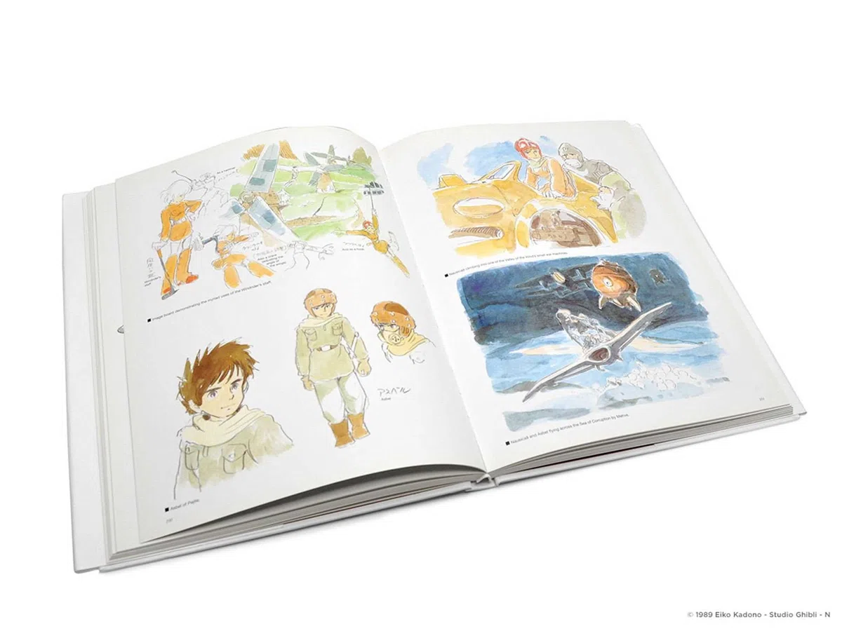 The Art of Nausicaa Valley of the Wind: Watercolor Impressions