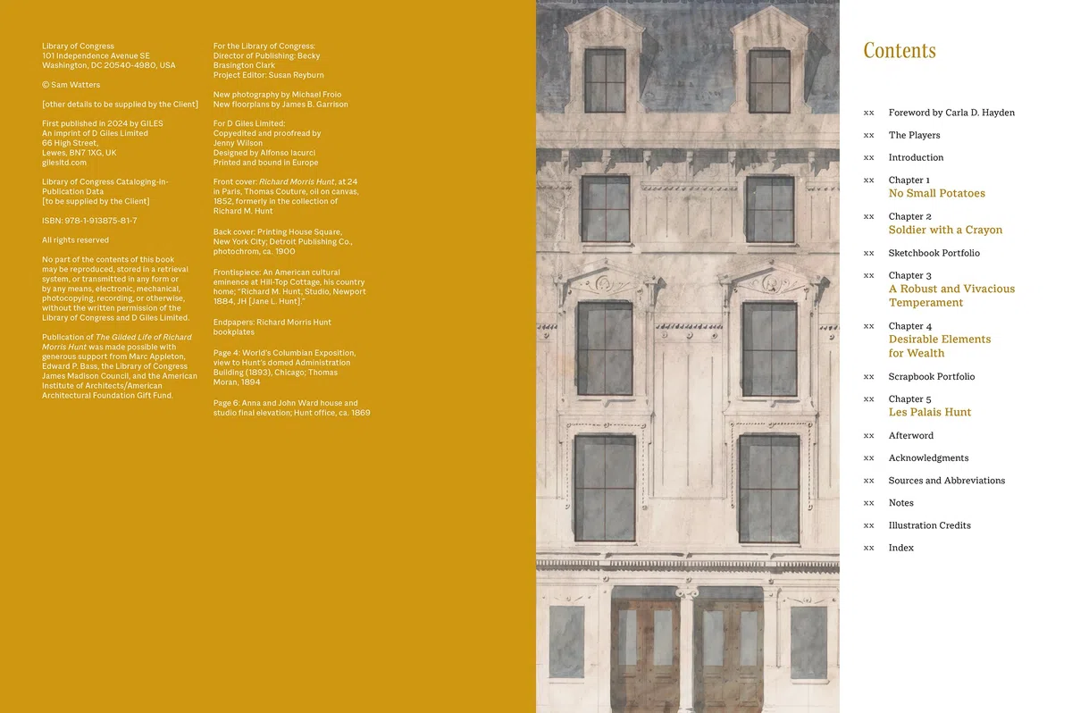 The Gilded Life of Richard Morris Hunt: Architecture and Art for an American Civilization