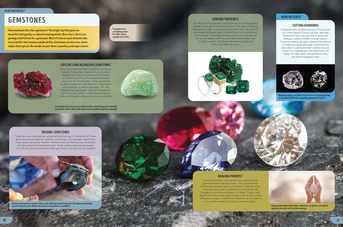 Lonely Planet Kids The Rocks Book: Learn About Gems & Stones on Earth & from Space | Use the Epic Directory to Identify Treasures | Find Lots of Tips, Facts & Photos