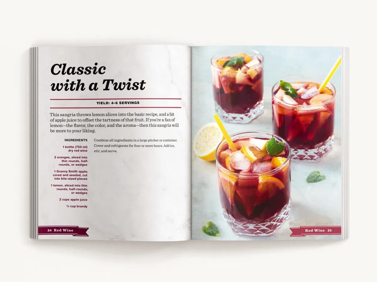 Seasonal Sangria | Softcover: 101 Delicious Recipes to Enjoy All Year Long! (The Art of Entertaining)