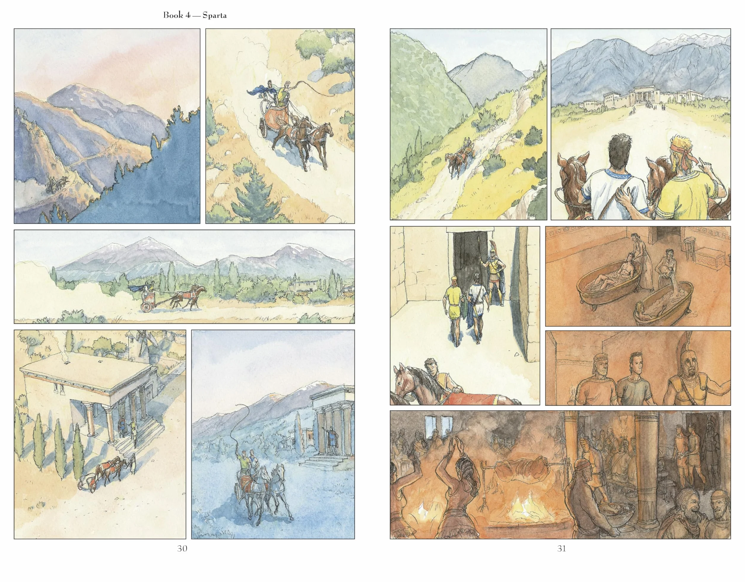 The Odyssey: Homer's exciting ancient Greek myth told in pacy full-colour graphic novel form for YA readers
