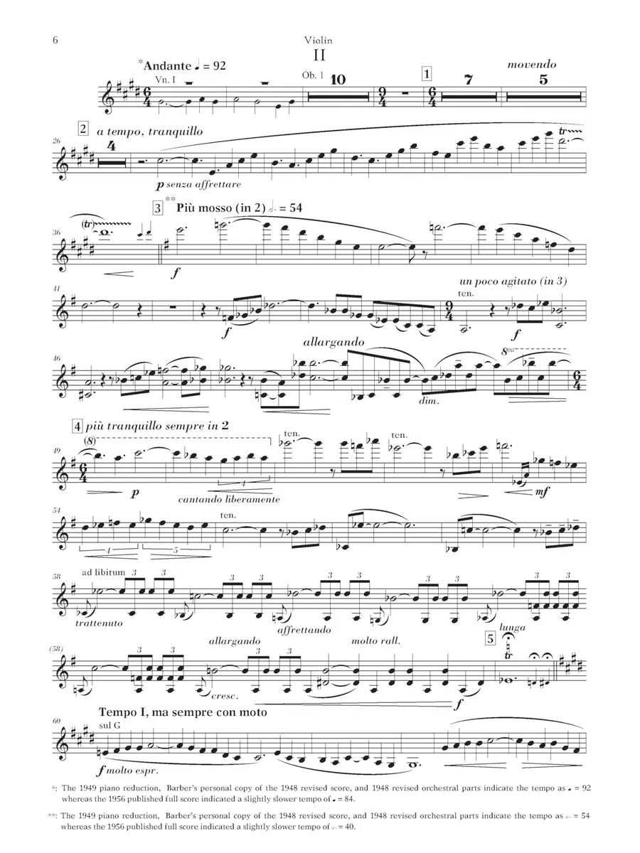 Concerto: Violin and Piano Reduction