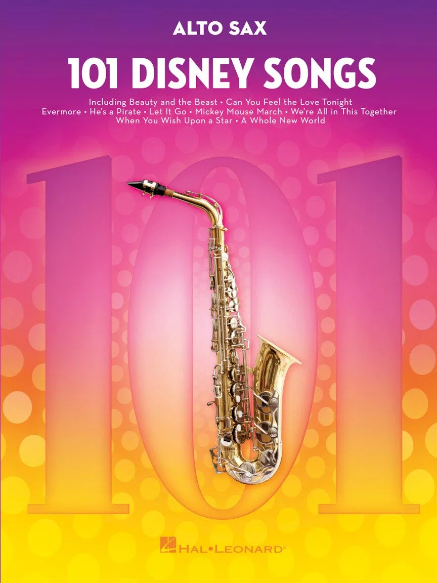 101 disney songs for saxophone alto: Alto Sax