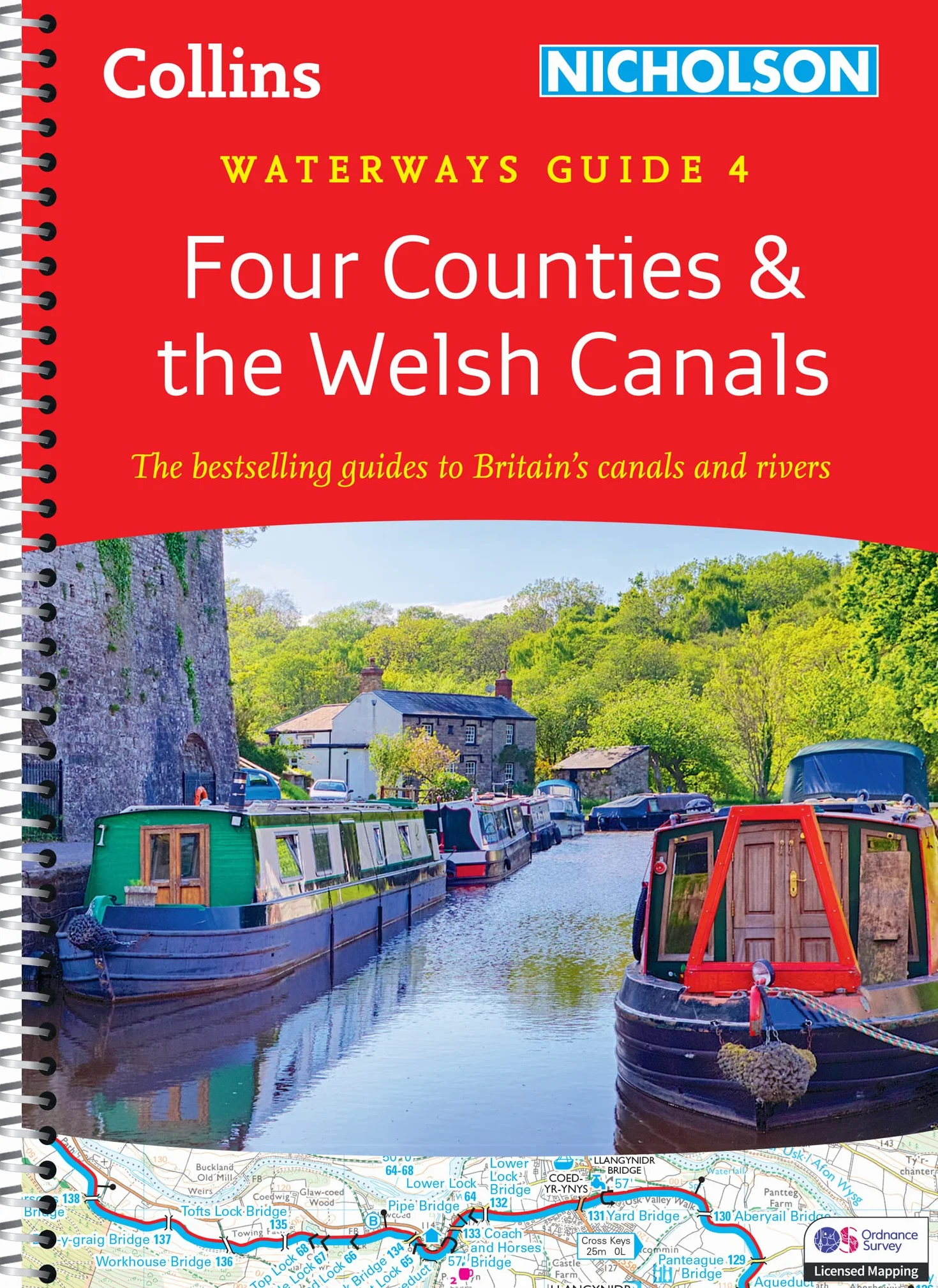 Four Counties and the Welsh Canals (4): For everyone with an interest in Britain’s canals and rivers (Collins Nicholson Waterways Guides)