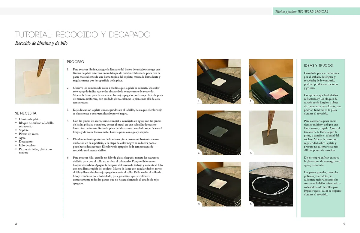 Joyería en plata. Técnicas, tratamientos y aplicaciones del diseño contemporáneo