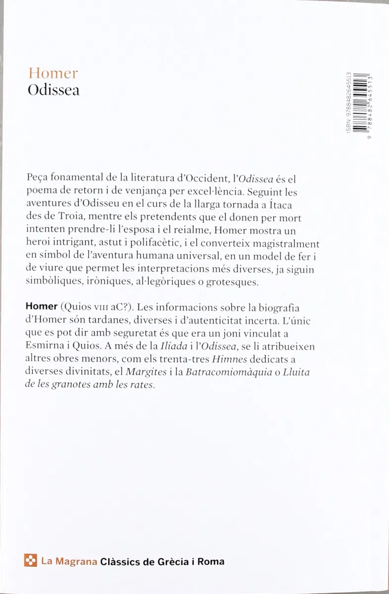 Odissea (Clàssics de Grècia i Roma)