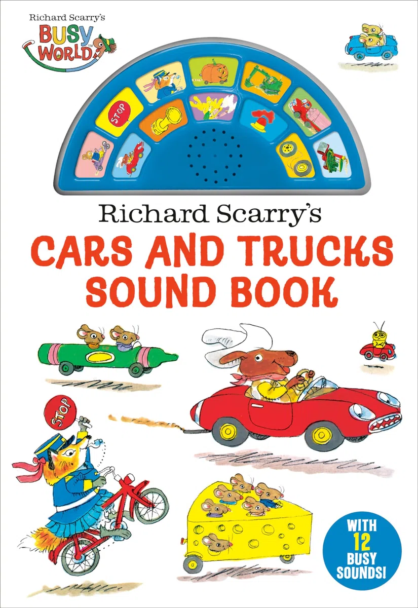 Richard Scarry's Cars and Trucks Sound Book: Has 12 Busy Sounds