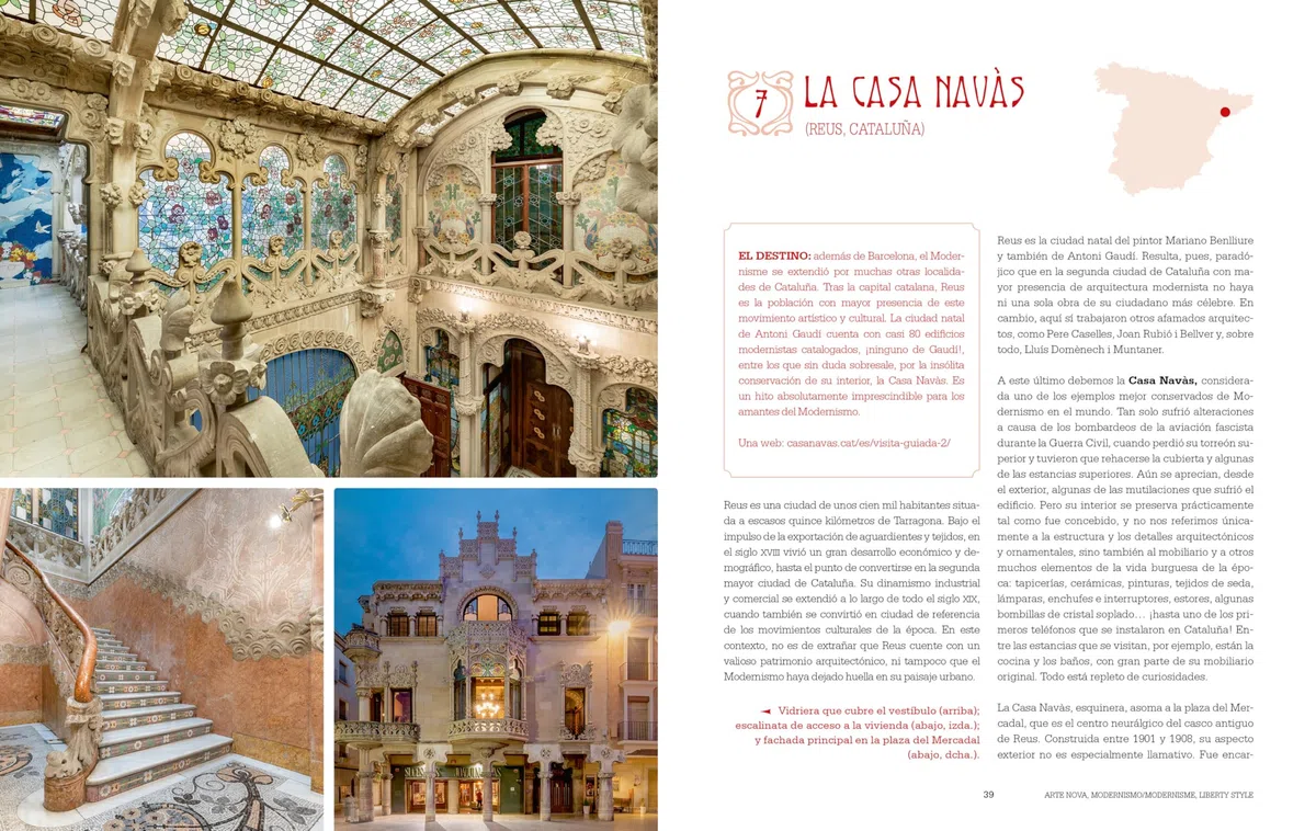 70 Viajes fascinantes a las joyas del modernismo en Europa (Guías Singulares)