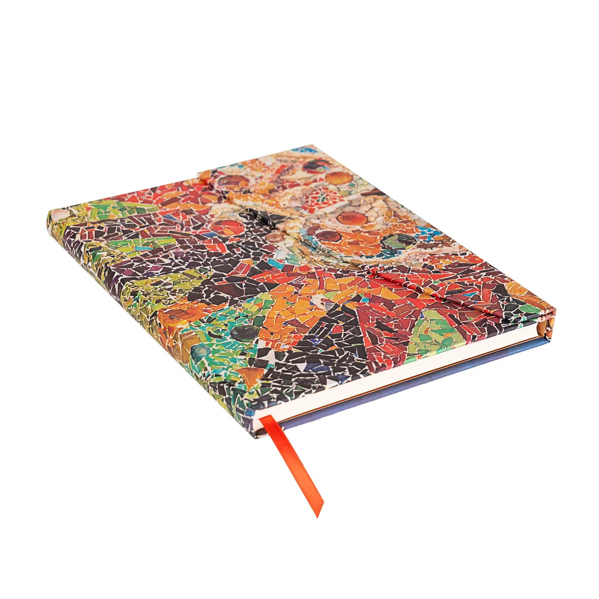 Gaudi’s Sun (Gaudi’s Mosaics) Ultra Unlined Hardback Journal (Wrap Closure)