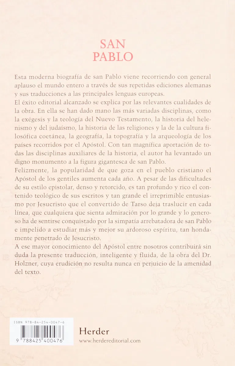 San Pablo: Heraldo de Cristo (fuera de colección)