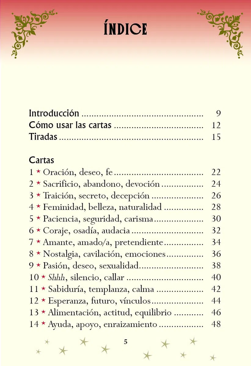 Dime que me amas. Oráculo