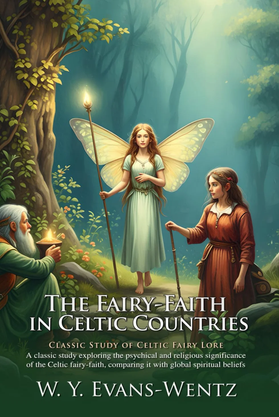 The Fairy-Faith in Celtic Countries: Celtic Magic & Ancient Folklore Guide: A Study of Celtic Fairy-Spirit Encounters – Illustrated Edition with Author Biography